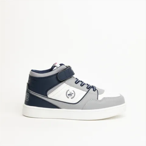 Beverly Hills Polo Club Contrast Mid-Top Boys Sneakers