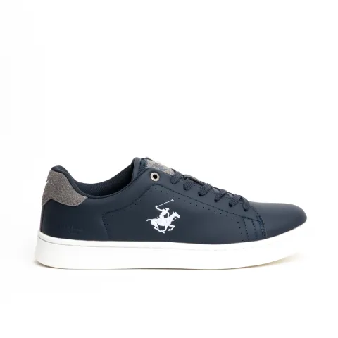 Beverly Hills Polo Club Mens Court Shoes with Brand Emblem on the Side