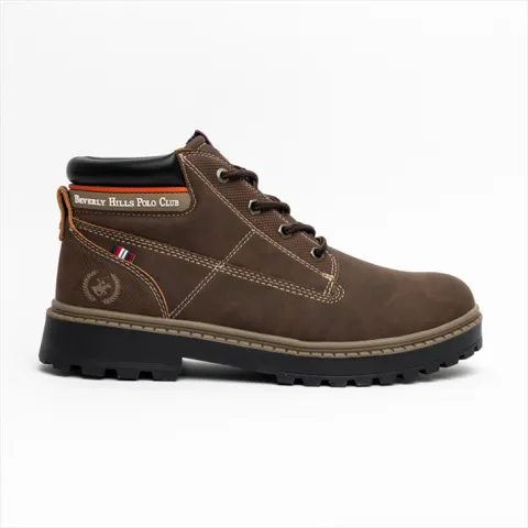 Beverly Hills Polo Club Men Low Cut Combat Boots