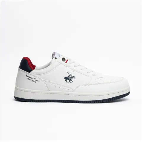 Beverly Hills Polo Club Men Fashion Court Sneakers with Emblem on the Side