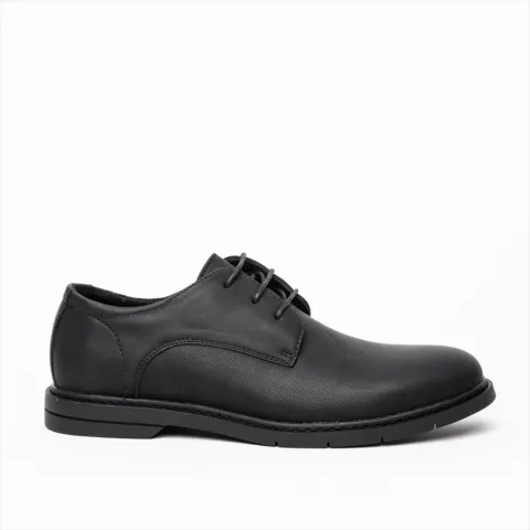 Southport Lace Up Textured Casual Shoes with Contrast Sole