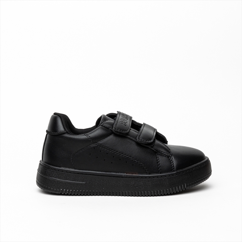 REVERSE total black trainers with velcro