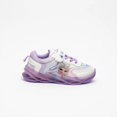 Frozen Girls Sneakers with Lights on Sole