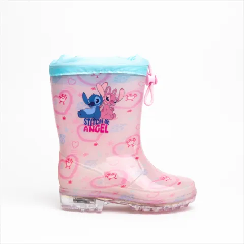 Stitch Girls Boots with Lights