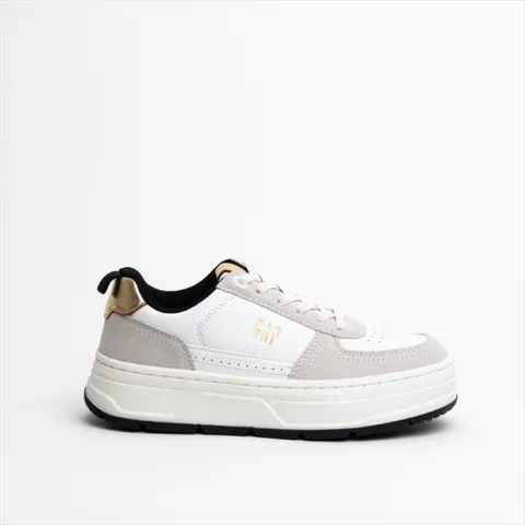GAP Girls Chunky Sneakers with Metallic Gold Details