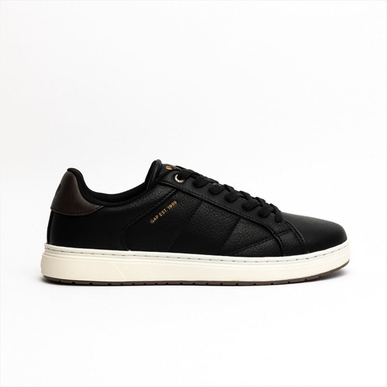 GAP Men Modern Court Sneakers with Contrast Heel