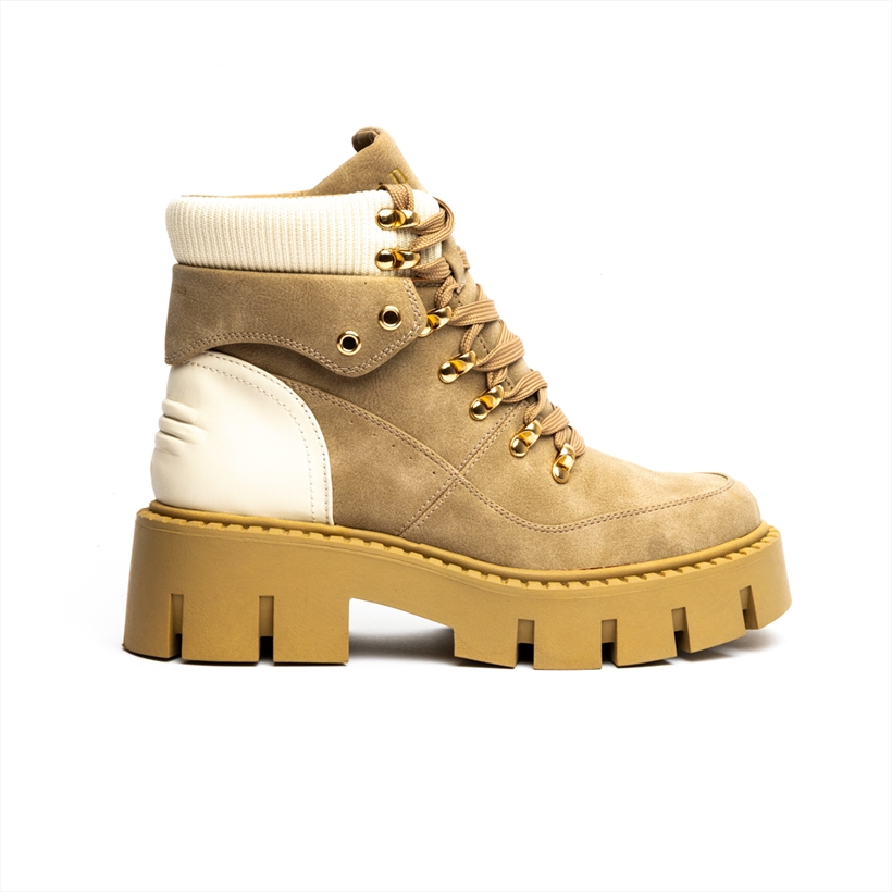 Gap Women Flat Ankle Boots with Chunky Platform