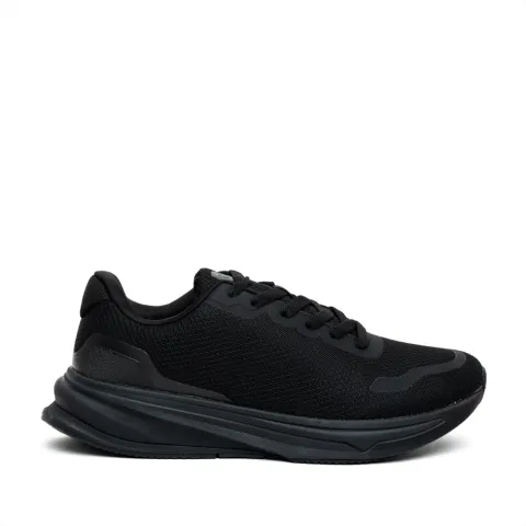 Reverse Textile Mens Trainers with Foam Sole