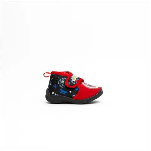 Spiderman Boys High-Top Cosy Slippers with Heel Tab