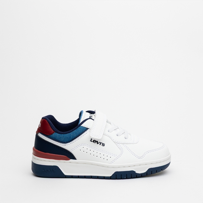 Levis Boys Sneakers with Colour Block Contrast Details