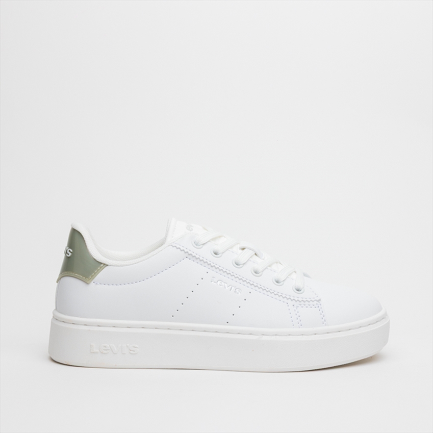 Levis Metallic Back Heel Girls Sneakers