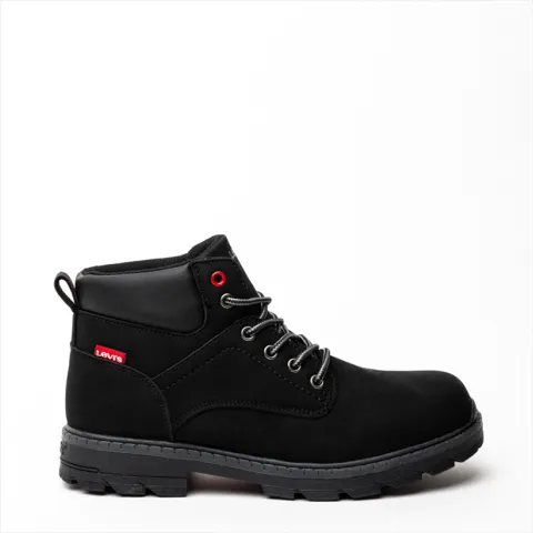 Levis boys army style lace up boots