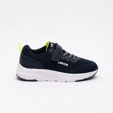 Levis Young Boys Trainers with Neon Details