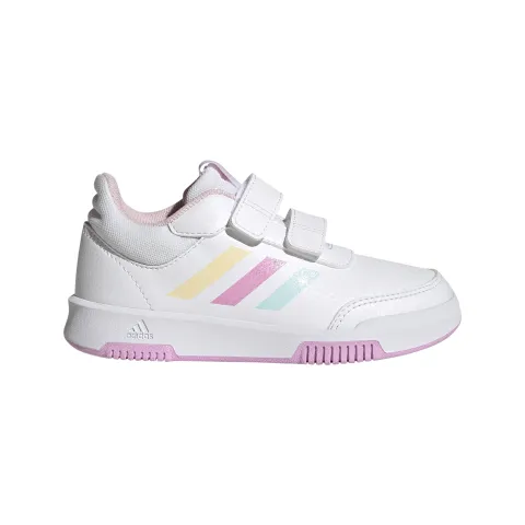 adidas girl's tensaur hook and loop shoes (468556)