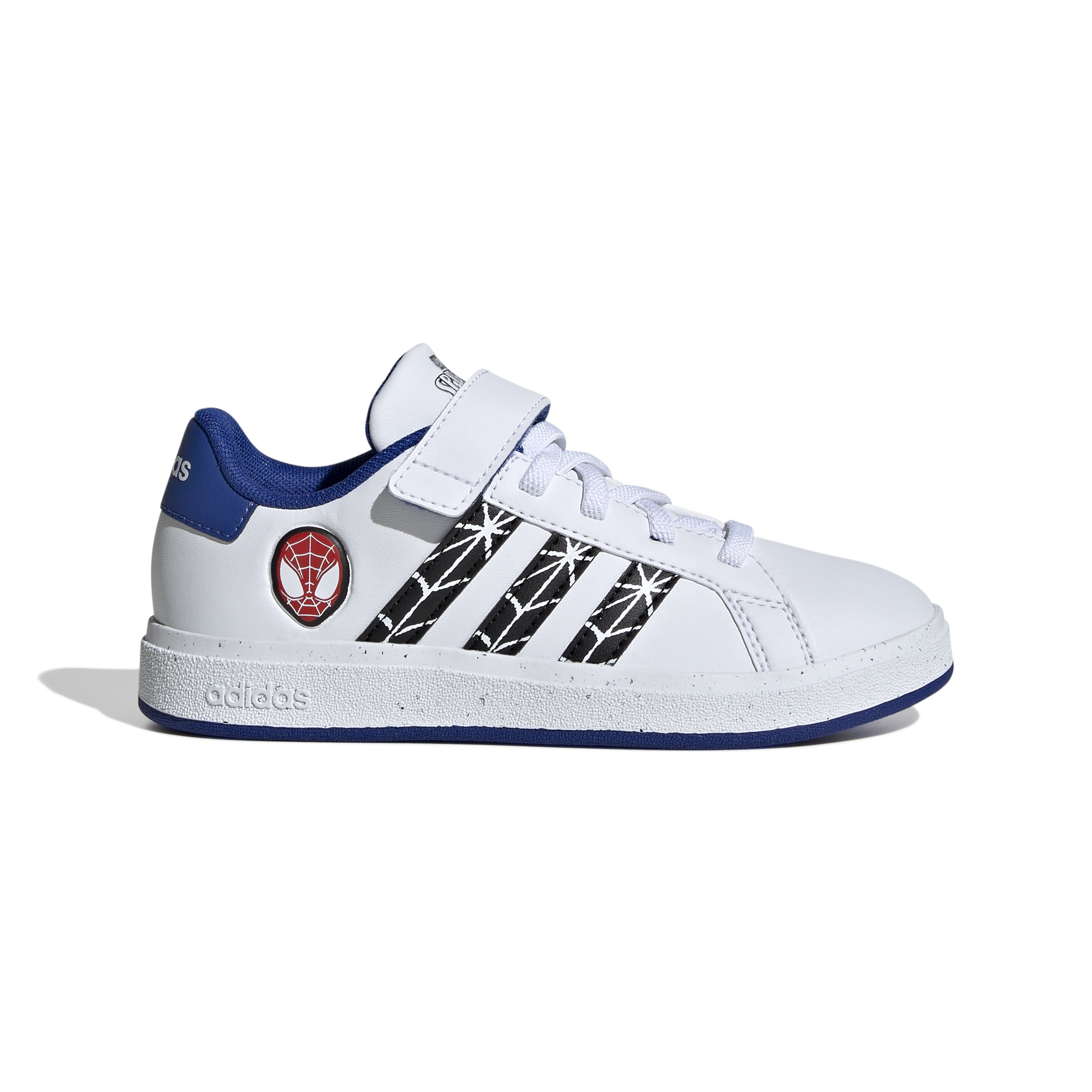 adidas boys marvel's spider-man grand court shoes (466290)
