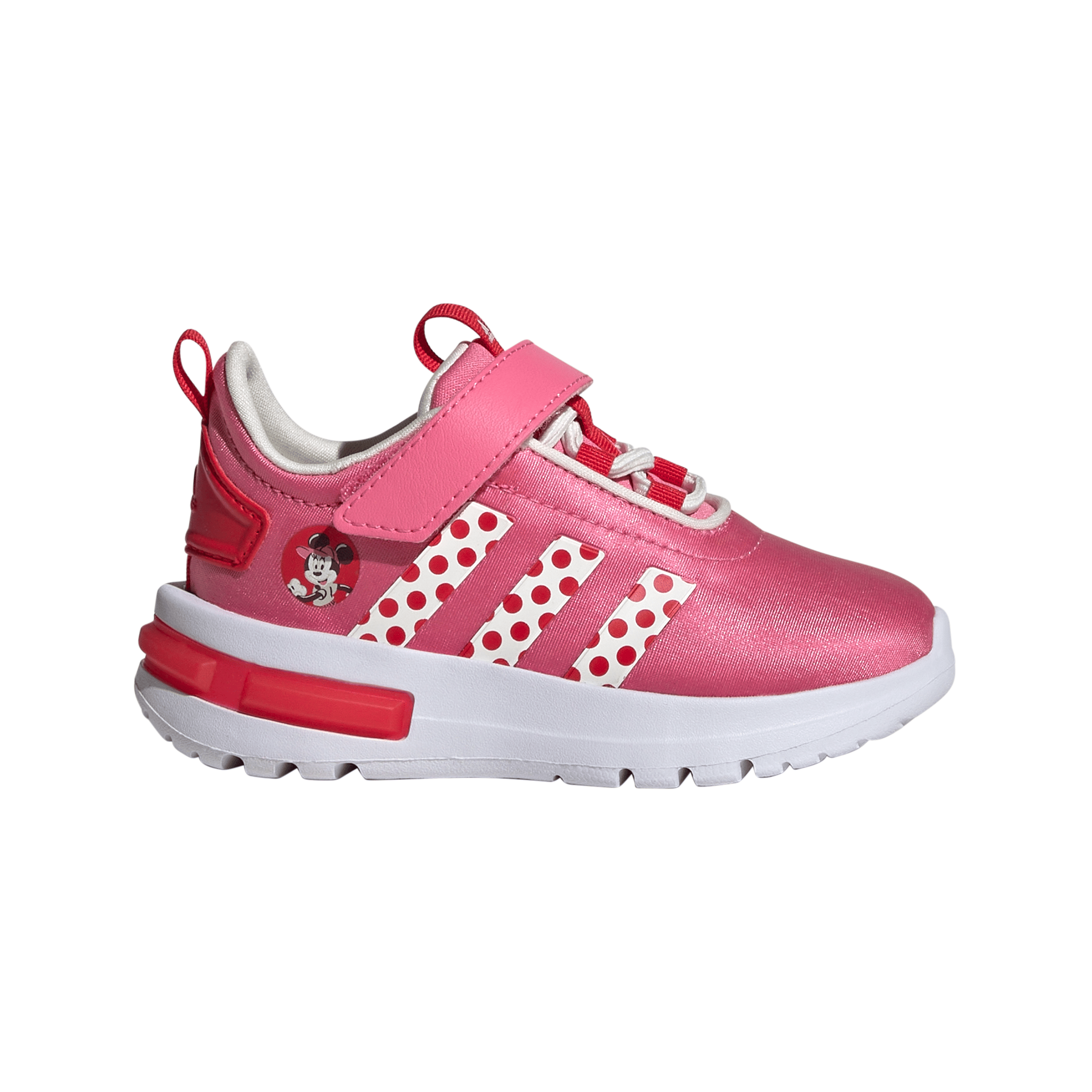 adidas infant's adidas x disney minnie mouse racer tr23 shoe (468584)