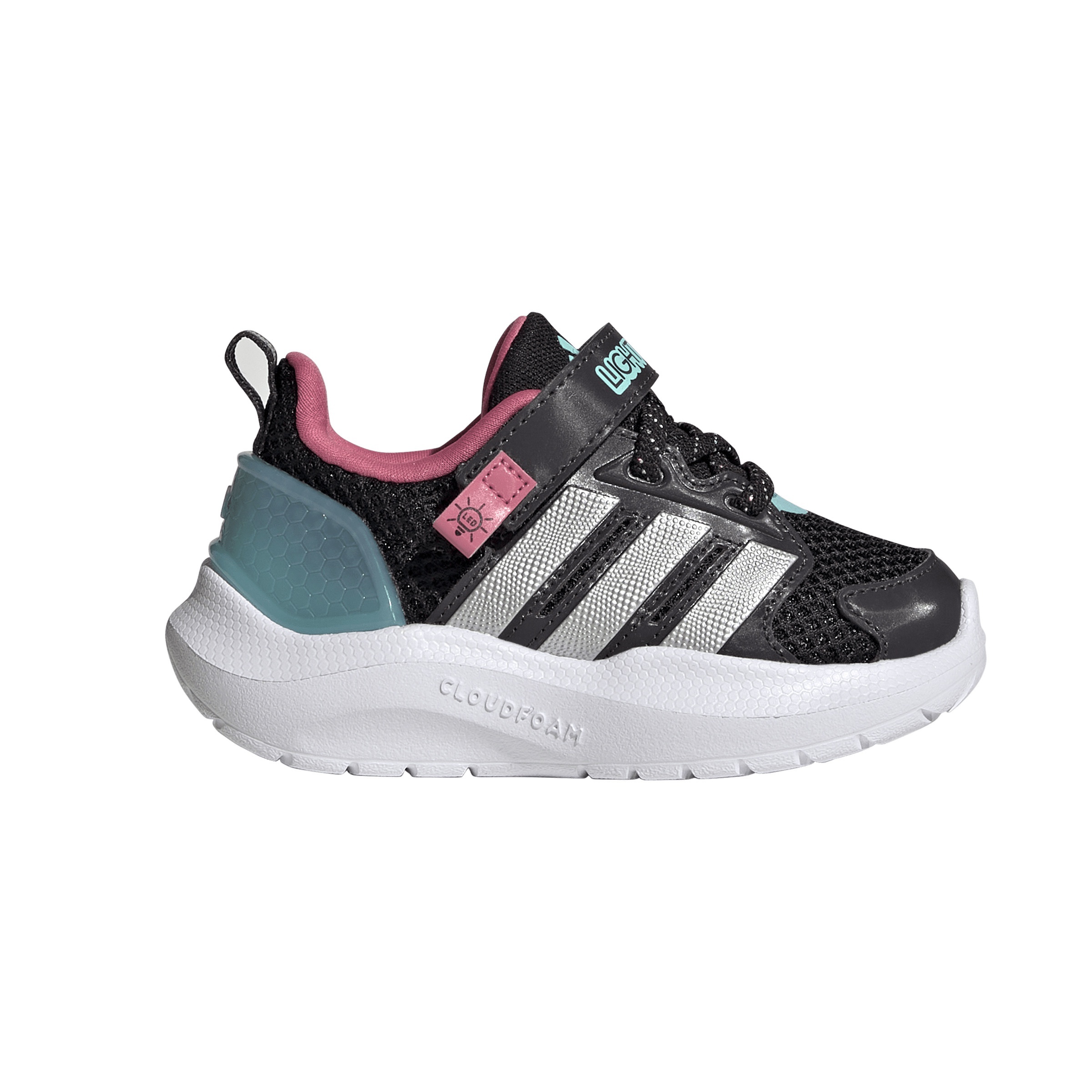 adidas infant's lightorama runner shoes (kj9718)