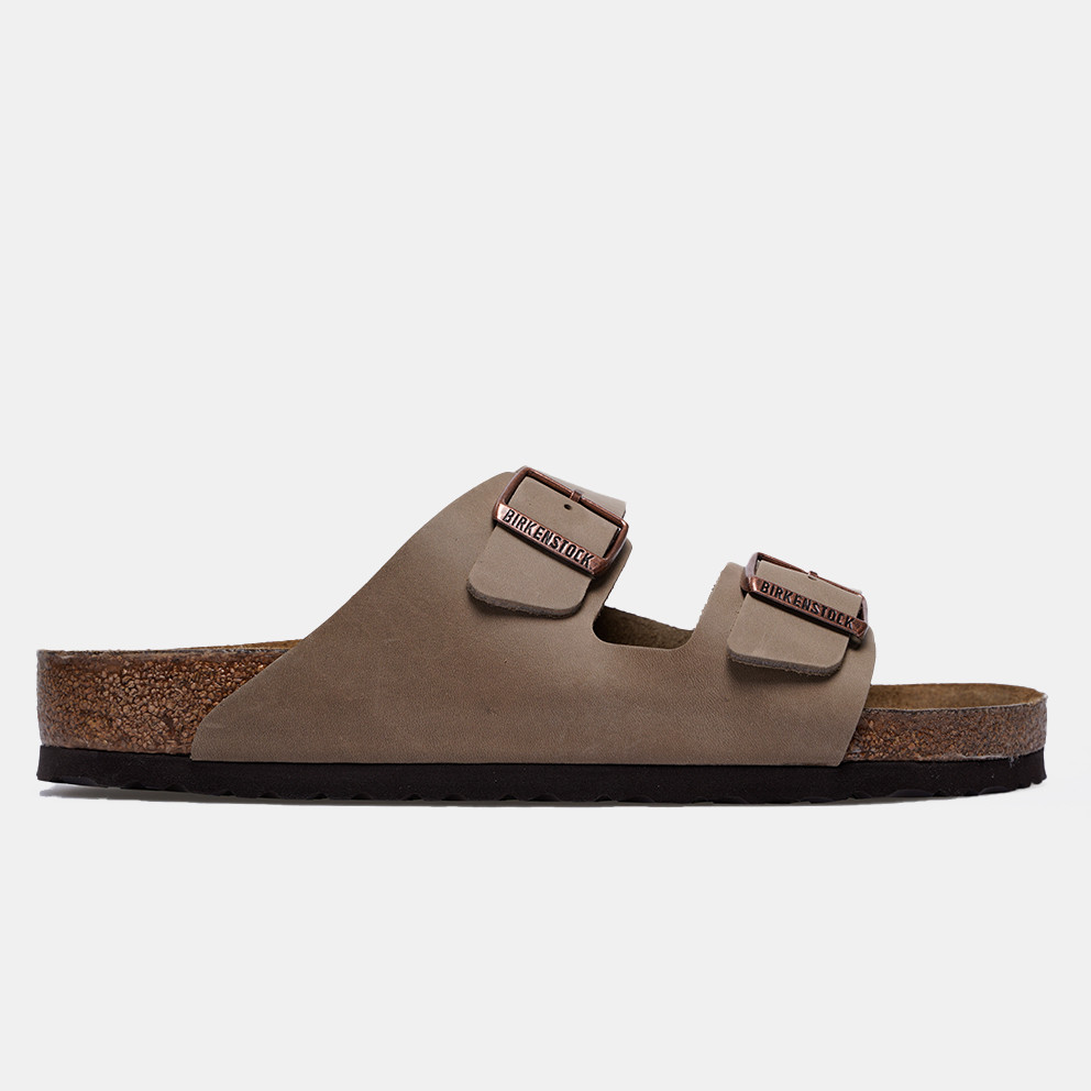 Birkenstock Classic Arizona Soft Footbed Regular Men's Sandals (552811003550-T.BROWN)