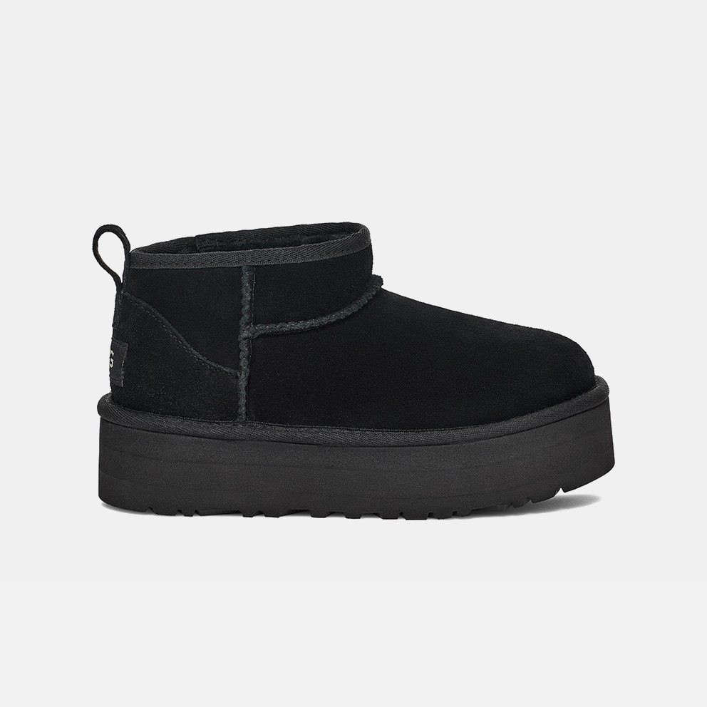 Ugg Classic Ultra Mini Platform Kids' Boots (1157791K-BLK)
