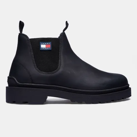 Tommy Jeans Chelsea Leather Men's Boots (EM0EM01630-BDS)