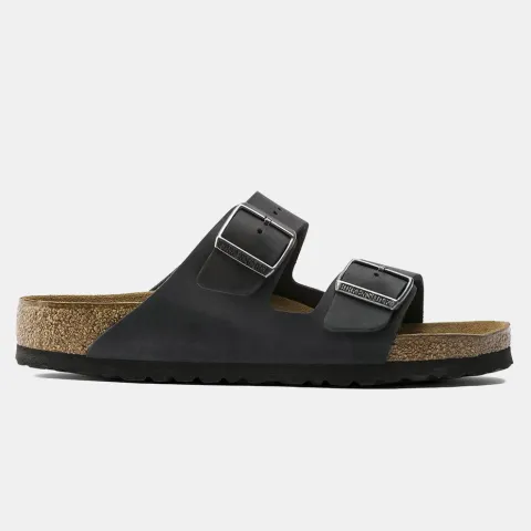 Birkenstock Arizona Soft Footbed Regular Unisex Sandals (752481003546-BLACK)