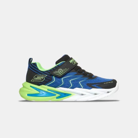 Skechers Flex-Glow Ultra Παιδικά Παπούτσια με Φωτάκια (400141LC-BBLM)