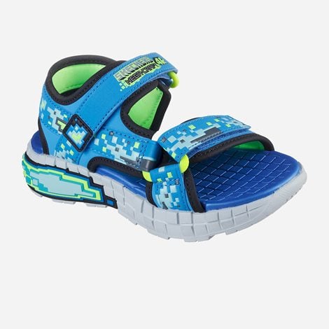 SKECHERS Παιδικά Πέδιλα Mega-Splash 4K Γαλάζια (1080549)
