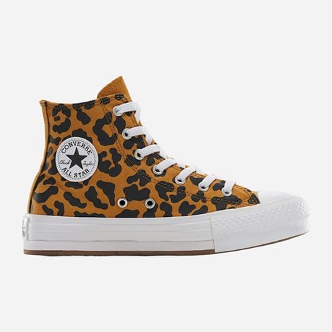 CONVERSE Παιδικά Sneakers Chuck Taylor All Star Eva Lift Καφέ (1099930)