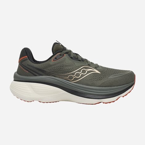 SAUCONY Ανδρικά Παπούτσια για Τρέξιμο Hurricane 26 Χακί (1123387)