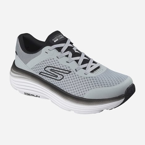 SKECHERS Ανδρικά Παπούτσια για Τρέξιμο Lace Up Γκρι (1080596)