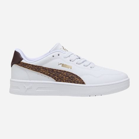 PUMA Γυναικεία Sneakers Court Lally Feline Λευκά (1118567)