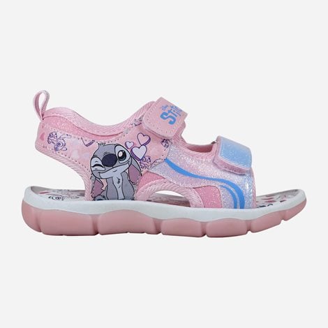 DISNEY Παιδικά Πέδιλα Lilo & Stitch lights Ροζ (1081766)