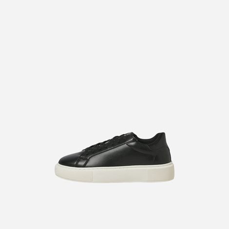 JACK & JONES Ανδρικά Casual Παπούτσια Cupsole Noos Μαύρα-Λευκά (1091360)