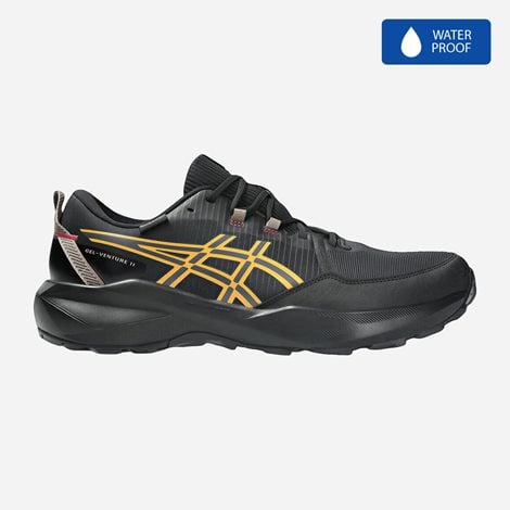 ASICS Ανδρικά Παπούτσια για Τρέξιμο Gel-Venture 11 Μαύρα (1114205)