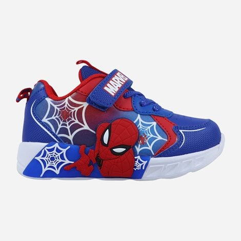 DISNEY Παιδικά Sneakers Spiderman Lights Μπλε (1124435)