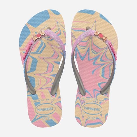 HAVAIANAS Παιδικές Σαγιονάρες Slim Glitter Trendy (1032934)