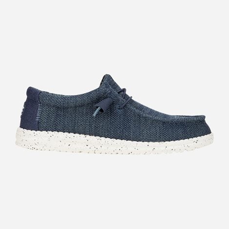 HEYDUDE Ανδρικά Casual Παπούτσια Wally Stretch Sox Μπλε (1092471)