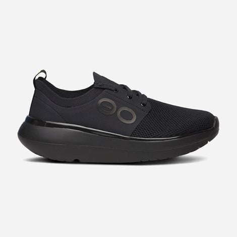 OOFOS Γυναικεία Παπούτσια Αποκατάστασης Oomy Stride Μαύρα (1033394)