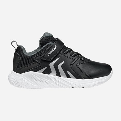 GEOX Παιδικά Sneakers Sprintye Boy Μαύρα (1131740)
