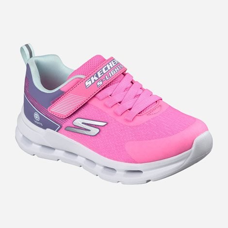 SKECHERS Παιδικά Παπούτσια για Τρέξιμο Lighted Gore Ps Ροζ (1080544)