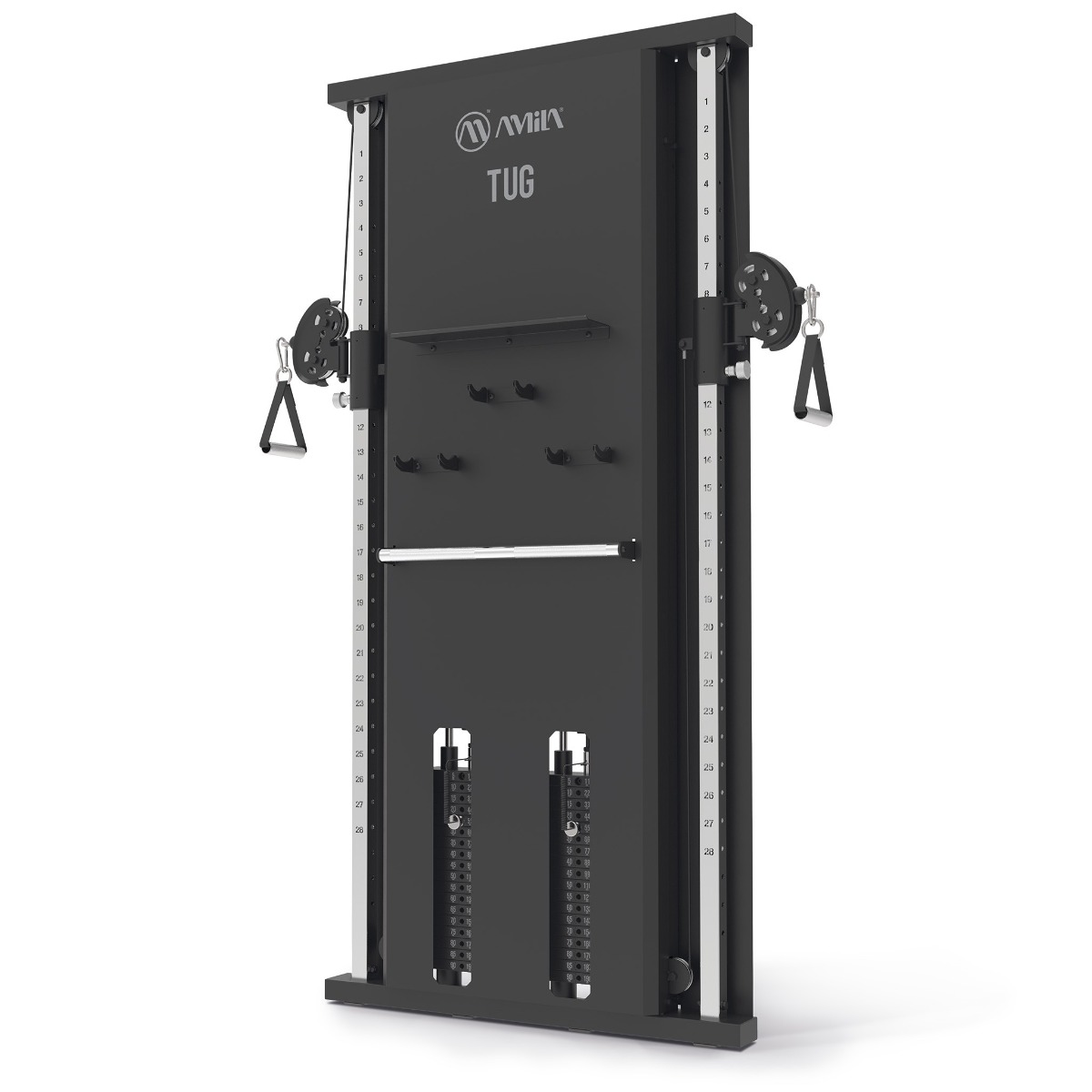 AMILA WALL-MOUNTED DOUBLE PULLEY DAP TUG
