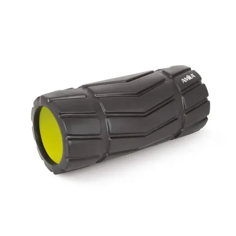 AMILA FOAM ROLLER ARROW BLACK/LIME ø14x33cm