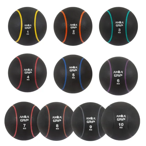AMILA MEDICINE BALL HIGH GRIP 1-10KG