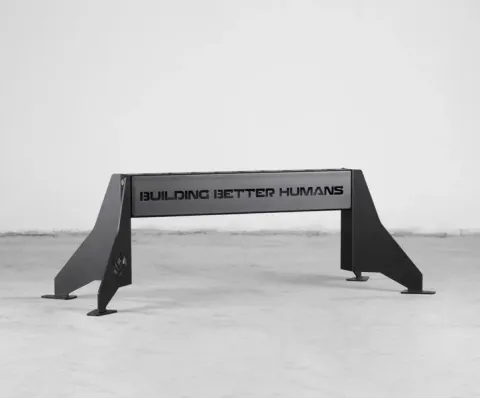 KINGSBOX LINEAR OLYMPIC BARBELL RACK (for 9 barbells)