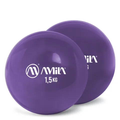 AMILA PALM BALL 2-PACK 1.5KG PURPLE