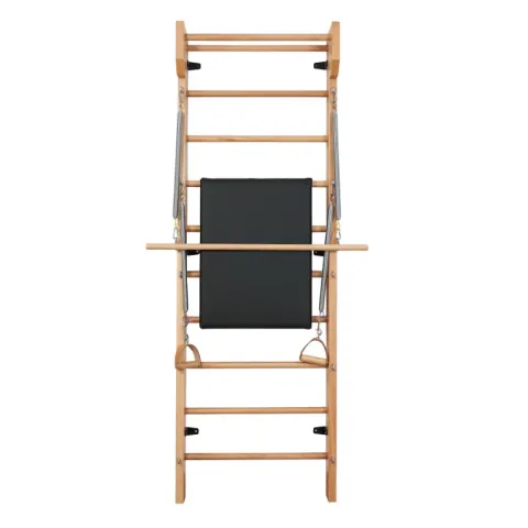 PILATES WALL LADDER WITH ANATOMICAL BACK PAD & SPRINGS