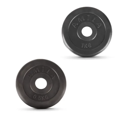 AMILA RUBBER WEIGHT PLATE B Ø28MM