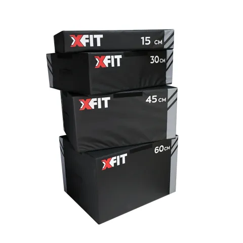 Soft Plyo Box Set (15cm/30cm/45cm/60cm) (X-FIT)