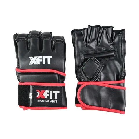 Boxing Gloves PU Black (KMA-003) (X-Fit)