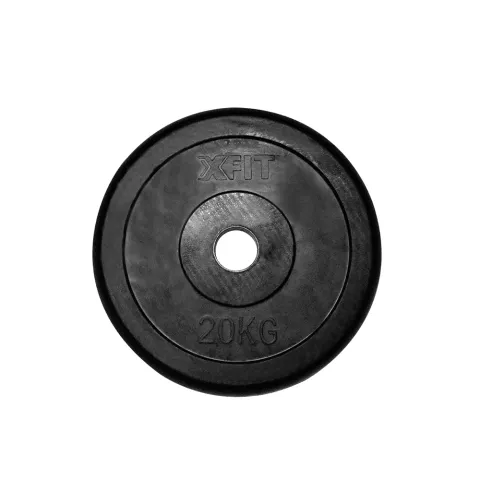 20kg Olympic Rubber Weight Plate 20kg (38201) (X-FIT)